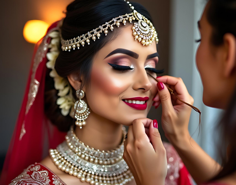 Engagement makeup service in Perth by Makeup by Manpreet